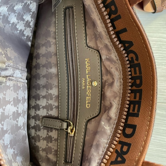 Karl Lagerfeld Women’s Bag - Brown/Khaki. NEW. No box or tag - Picture 7 of 7
